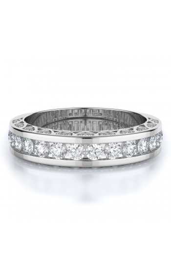 Pave, Channel Style Diamond Wedding band
 | 0.82 ctw