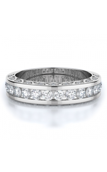 Pave, Channel Style Diamond Wedding band
 | 0.82 ctw