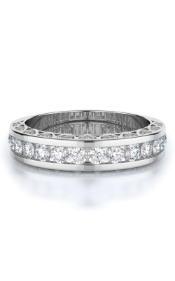 Pave, Channel Style Diamond Wedding Band
 | 0.82 Ctw