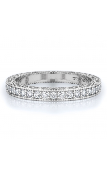 Pave Style Diamond Wedding band
 | 0.6 ctw