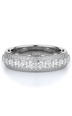 Pave, Tension Style Diamond Wedding Band
 | 0.75 Ctw