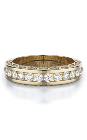 Pave, Channel Style Diamond Wedding band
 | 0.82 ctw