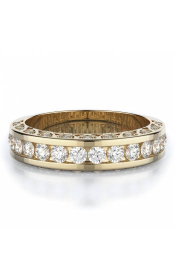 Pave, Channel Style Diamond Wedding band
 | 0.82 ctw