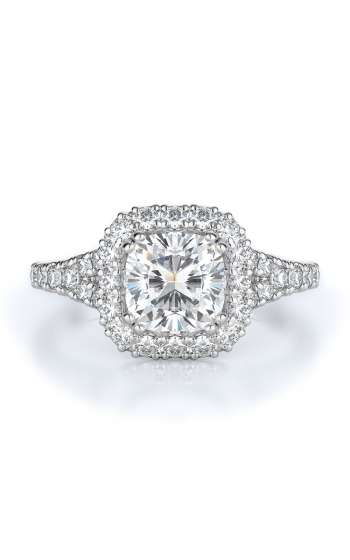 Halo Style Diamond Engagement ring 
(Center Diamond Not Included)
