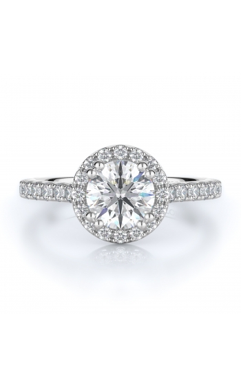 Halo Style Diamond Engagement ring 
(Center Diamond Not Included)