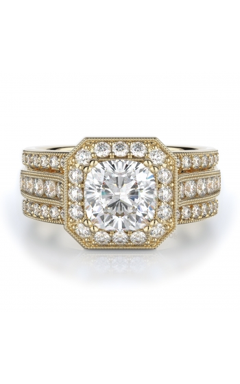 Halo Style Diamond Engagement ring 
(Center Diamond Not Included)