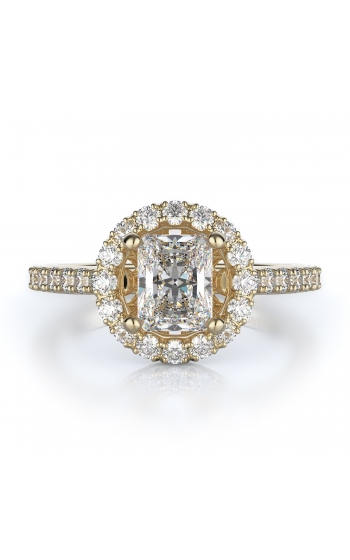 Halo Style Diamond Engagement ring 
(Center Diamond Not Included)