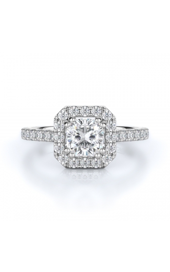 Halo Style Diamond Engagement ring 
(Center Diamond Not Included)