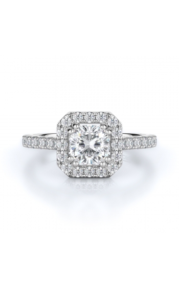 Halo Style Diamond Engagement ring 
(Center Diamond Not Included)