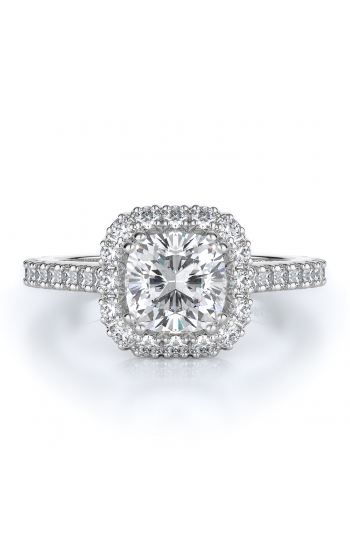 Halo Style Diamond Engagement ring 
(Center Diamond Not Included)