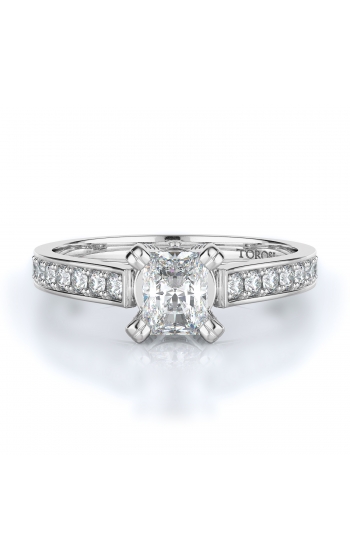 Sidestone Style Diamond Engagement ring 
(Center Diamond Not Included)