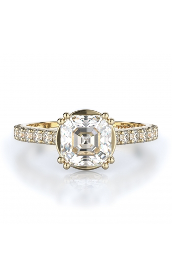 Sidestone Style Diamond Engagement ring 
(Center Diamond Not Included)