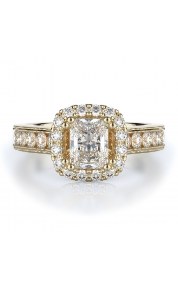 Halo Style Diamond Engagement ring 
(Center Diamond Not Included)