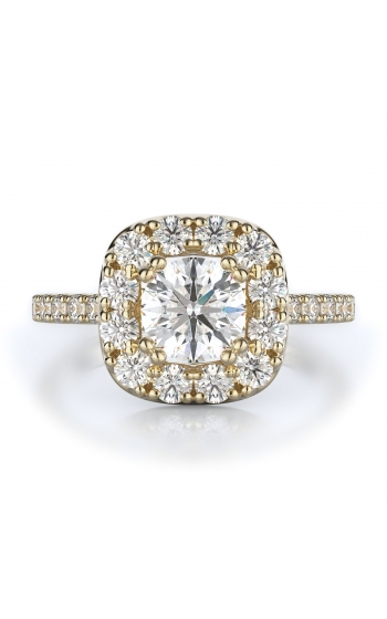 Halo Style Diamond Engagement ring 
(Center Diamond Not Included)