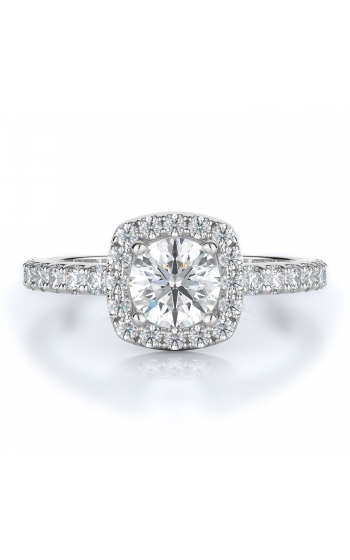 Halo Style Diamond Engagement ring 
(Center Diamond Not Included)