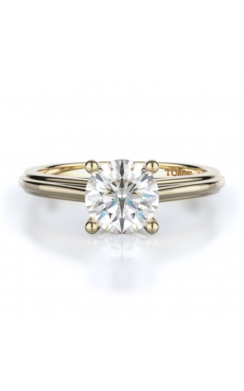 Solitaire Style Diamond Engagement ring 
(Center Diamond Not Included)