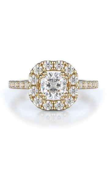 Halo Style Diamond Engagement ring 
(Center Diamond Not Included)