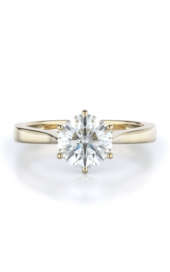 Solitaire Style Diamond Engagement ring 
(Center Diamond Not Included)