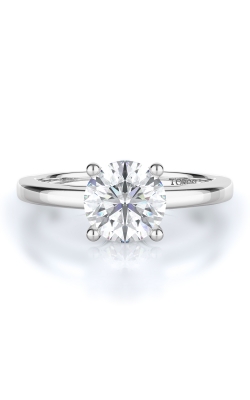 Solitaire Style Diamond Engagement Ring 
(Center Diamond Not Included)