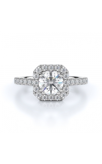 Halo Style Diamond Engagement ring 
(Center Diamond Not Included)