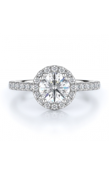 Halo Style Diamond Engagement ring 
(Center Diamond Not Included)