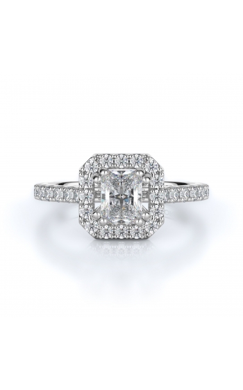 Halo Style Diamond Engagement ring 
(Center Diamond Not Included)