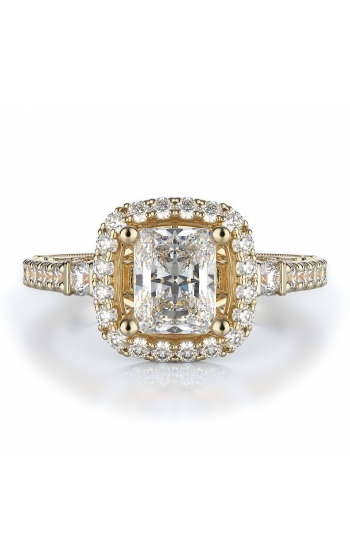 Halo Style Diamond Engagement ring 
(Center Diamond Not Included)