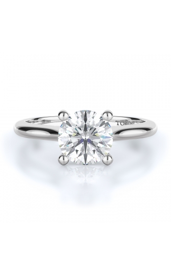 Solitaire Style Diamond Engagement ring 
(Center Diamond Not Included)