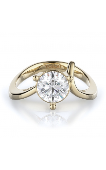 Solitaire Style Diamond Engagement ring 
(Center Diamond Not Included)