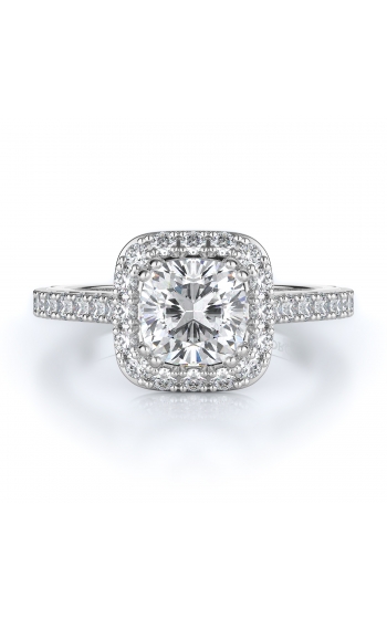 Halo Style Diamond Engagement ring 
(Center Diamond Not Included)