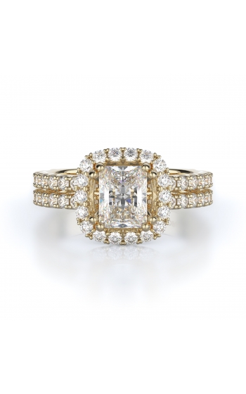Halo Style Diamond Engagement ring 
(Center Diamond Not Included)
