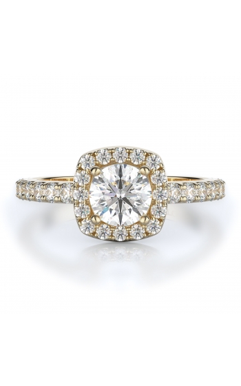 Halo Style Diamond Engagement ring 
(Center Diamond Not Included)