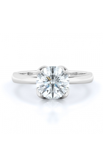 Solitaire Style Diamond Engagement ring 
(Center Diamond Not Included)