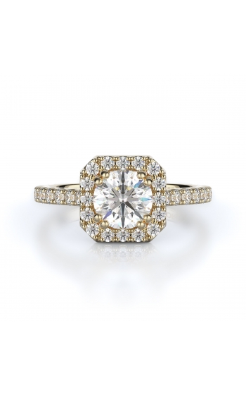 Halo Style Diamond Engagement ring 
(Center Diamond Not Included)