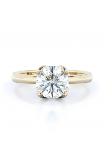 Solitaire Style Diamond Engagement ring 
(Center Diamond Not Included)