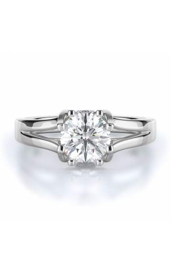 Solitaire Style Diamond Engagement ring 
(Center Diamond Not Included)