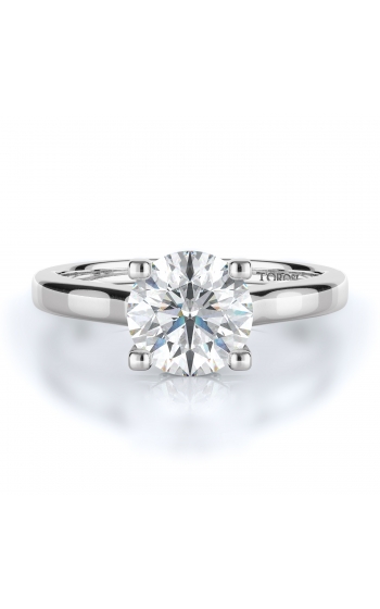 Solitaire Style Diamond Engagement ring 
(Center Diamond Not Included)