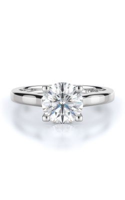 Solitaire Style Diamond Engagement Ring 
(Center Diamond Not Included)