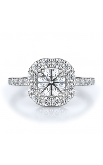 Halo Style Diamond Engagement ring 
(Center Diamond Not Included)