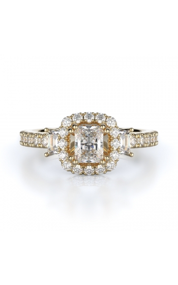 Halo Style Diamond Engagement ring 
(Center Diamond Not Included)