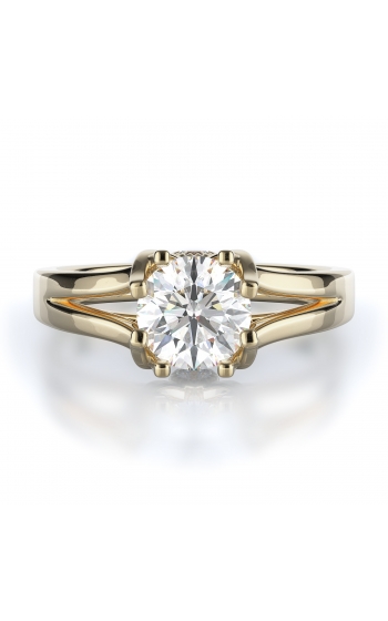 Solitaire Style Diamond Engagement ring 
(Center Diamond Not Included)