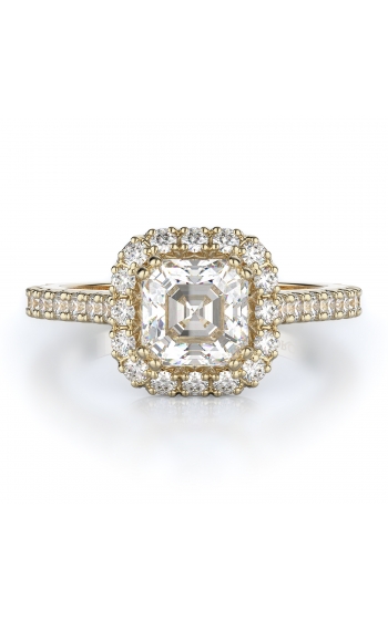 Halo Style Diamond Engagement ring 
(Center Diamond Not Included)