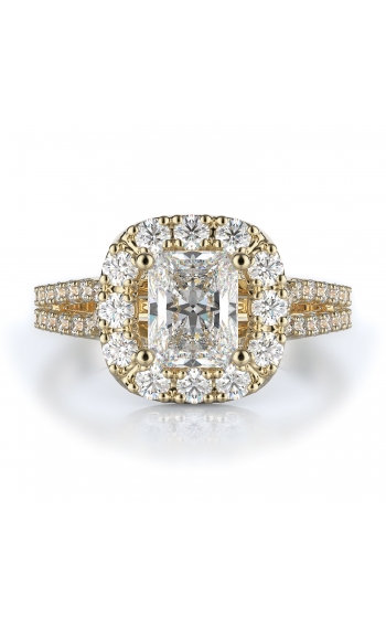 Halo Style Diamond Engagement ring 
(Center Diamond Not Included)