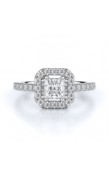 Halo Style Diamond Engagement ring 
(Center Diamond Not Included)