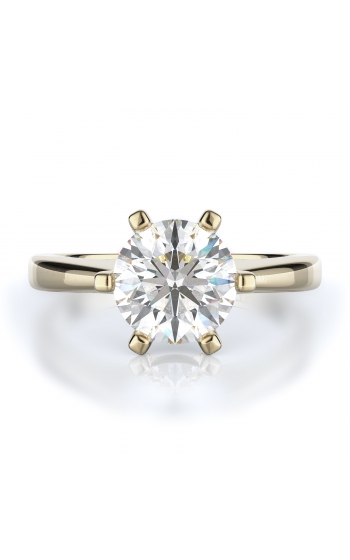 Solitaire Style Diamond Engagement ring 
(Center Diamond Not Included)