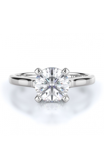 Solitaire Style Diamond Engagement ring 
(Center Diamond Not Included)