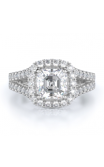 Halo Style Diamond Engagement ring 
(Center Diamond Not Included)