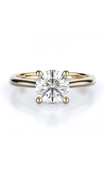 Solitaire Style Diamond Engagement ring 
(Center Diamond Not Included)