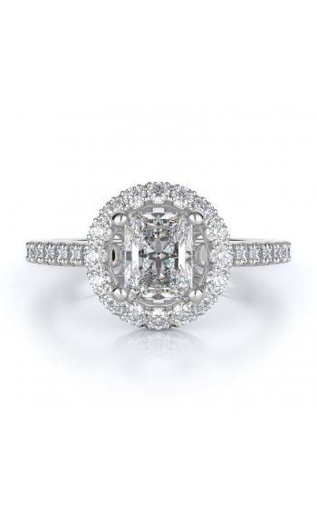 Halo Style Diamond Engagement ring 
(Center Diamond Not Included)