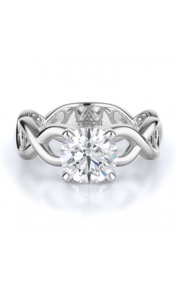 Solitaire Style Diamond Engagement ring 
(Center Diamond Not Included)